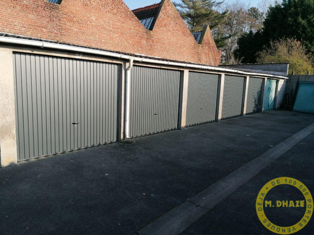 Remplacement de porte de garages à Comines (59)