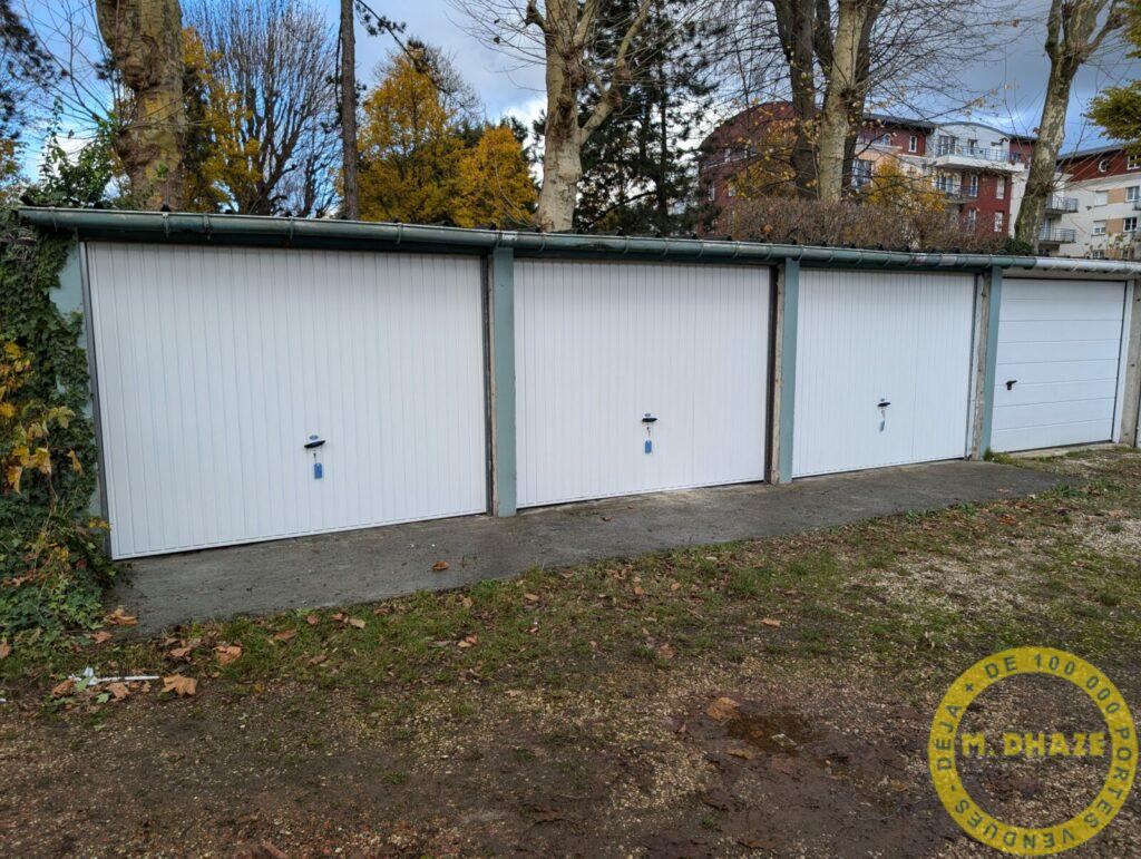 Portes basculantes Novoferm sur box garage à Marquette (59)