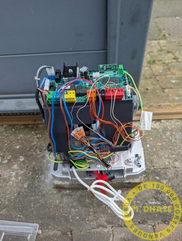 Remplacement de moteur de portail coulissant à Wambrechies (59)